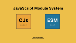 CommonJS vs ES Modules: Understanding the Difference